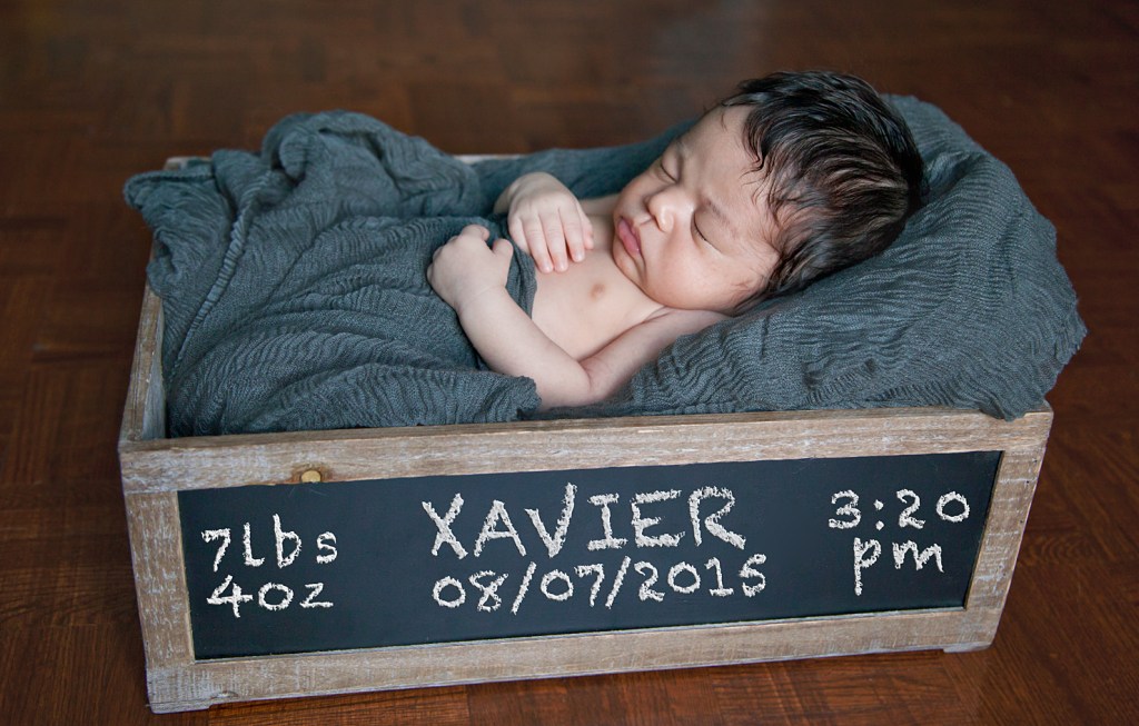 Baby Xavier, Newborn photography,